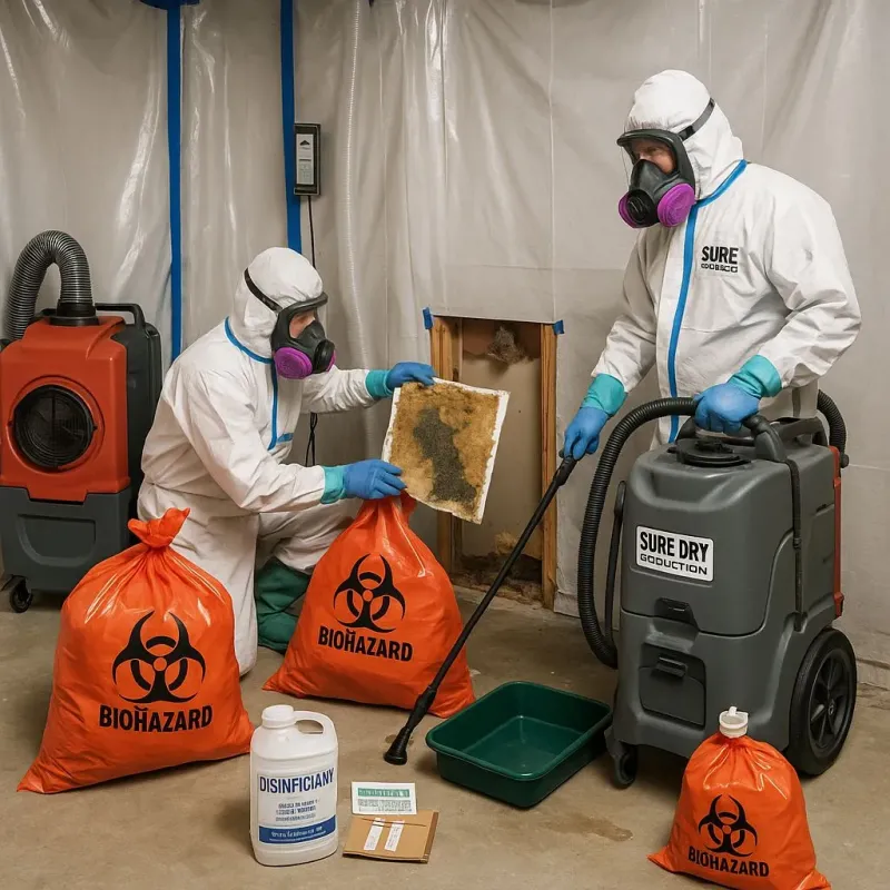 Contaminated Water Handling Protocols process in Pine Prairie, LA